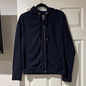 Victoria sport Black Zip-Up Hoodie side s/p